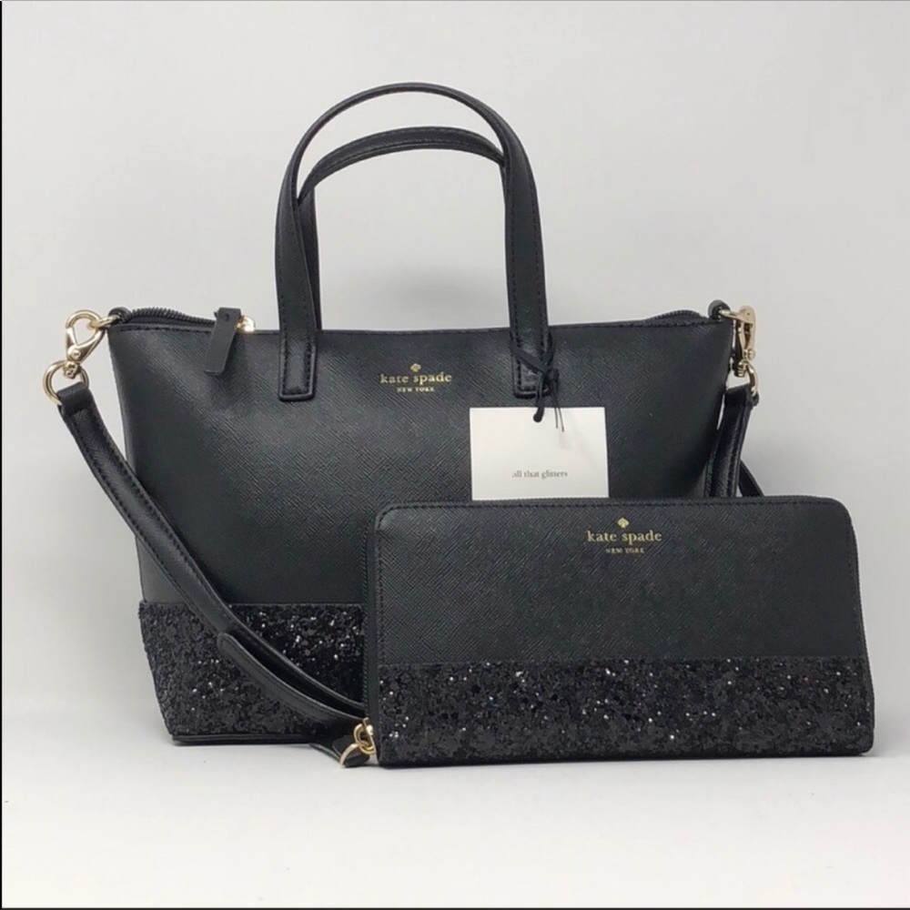 Nwt Kate Spade bundle Ina Greta satchel+wallet - Picture 3 of 7
